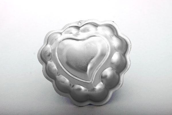 E38A  Decorated Heart Mini Jelly Pans